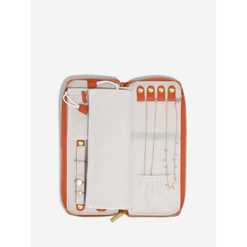 Stackers Jewellery Roll Orange - BATHROOM - Makeup Storage - Soko and Co