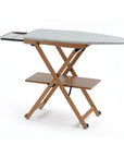 Stirocomodo Ironing Board On Wheels Cherry Wood - LAUNDRY - Ironing - Soko and Co