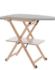 Stirocomodo Ironing Board On Wheels Natural - LAUNDRY - Ironing - Soko and Co