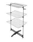 Storm Onyx 3 Tier Tower Clothes Airer Matte Black - LAUNDRY - Airers - Soko and Co