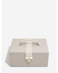 Taupe Classic Two Tone Jewellery Box - WARDROBE - Jewellery Storage - Soko and Co