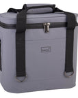 Travellers Insulated 10L Cooler Bag Charcoal - LIFESTYLE - Picnic - Soko and Co