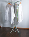 Tripod Clothes Airer Collapsible Sage Green - LAUNDRY - Airers - Soko and Co