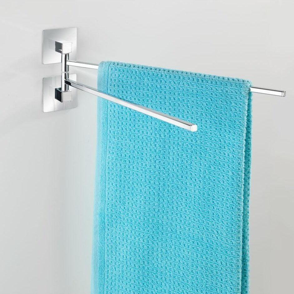 Turbo Lock 2 Rail Stick On Stainless Steel Towel Rail - BATHROOM - Towel Racks - Soko and Co