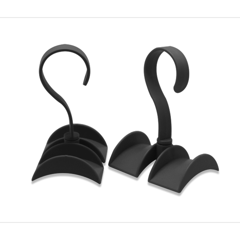 Urburn Set of 2 Handbag Closet Hooks Black - WARDROBE - Clothes Hangers - Soko and Co