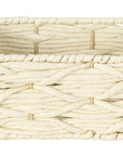 Vabriano Small Woven Storage Box Cream - HOME STORAGE - Baskets and Totes - Soko and Co