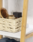 Vabriano Small Woven Storage Box Cream - HOME STORAGE - Baskets and Totes - Soko and Co