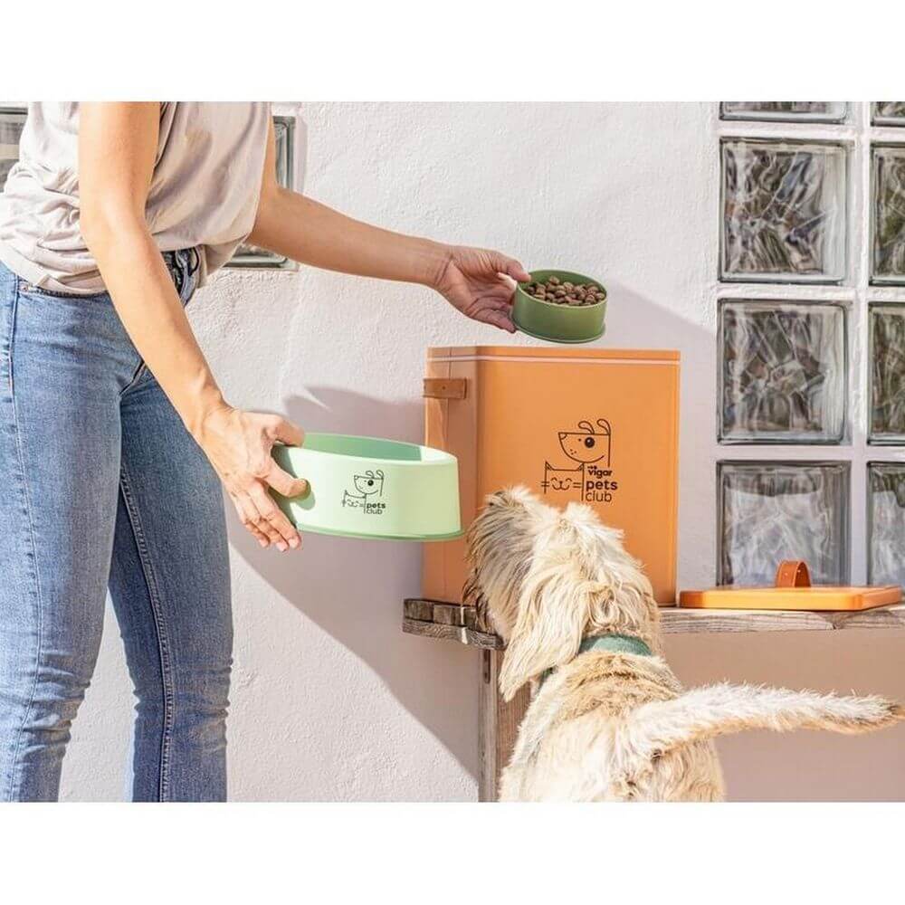 Vigar Pets Club 3 in 1 Pet Food Bowl Green - LIFESTYLE - Pets - Soko and Co