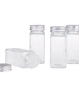 115ml Square Glass Spice Jar - KITCHEN - Food Containers - Soko and Co