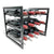 12 Bottle Slim Stackable Wine Rack Matte Black - WINE - Wine Racks - Soko and Co