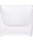 18L Woven Stackable Vegetable Basket White - KITCHEN - Fridge and Produce - Soko and Co