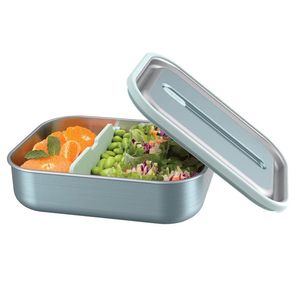 1.2L Stainless Steel Lunch Box Aqua - LIFESTYLE - Lunch - Soko and Co