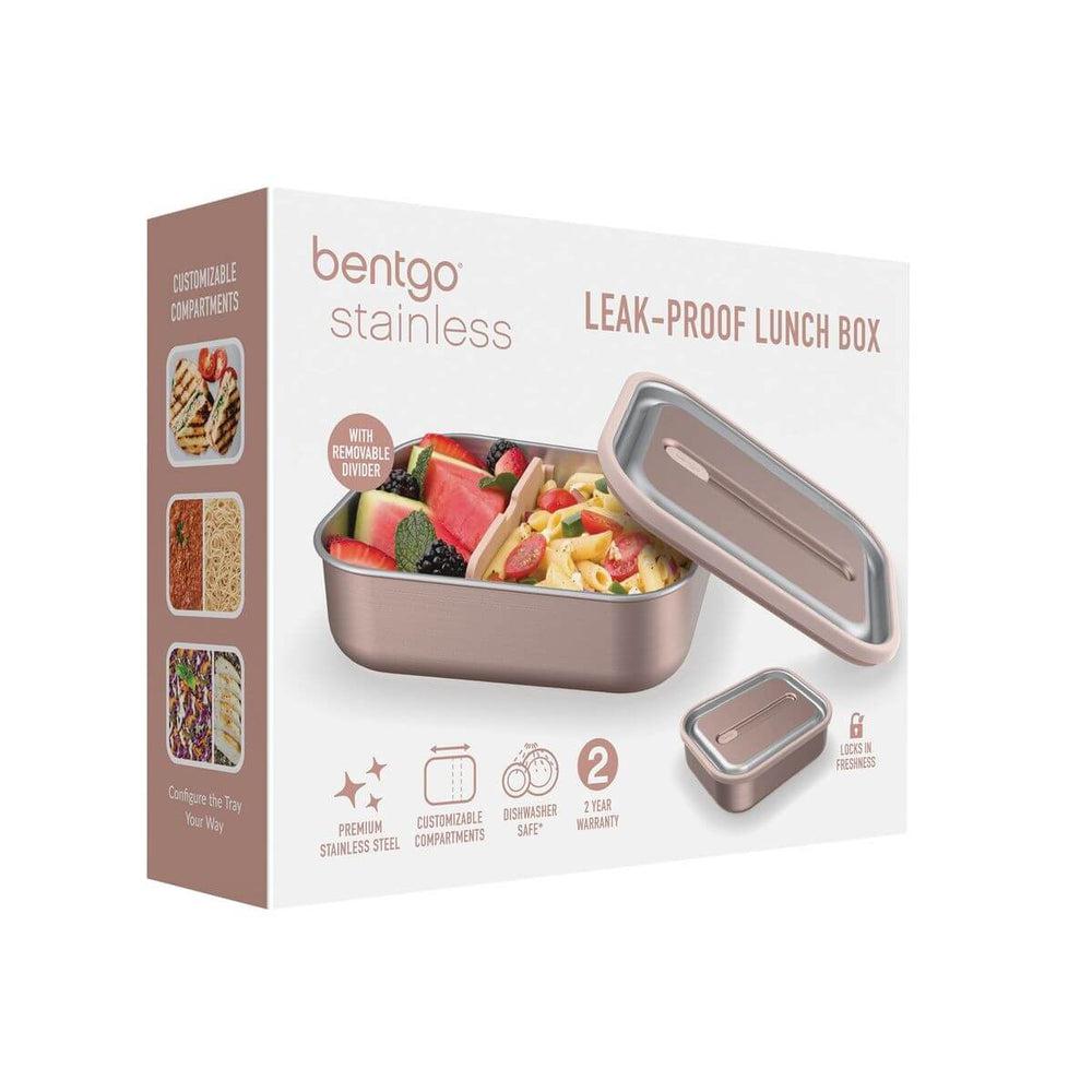 1.2L Stainless Steel Lunch Box Rose Gold - LIFESTYLE - Lunch - Soko and Co