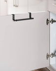 22-35cm Expandable Over Door Tea Towel Rail Matte Black - KITCHEN - Sink - Soko and Co