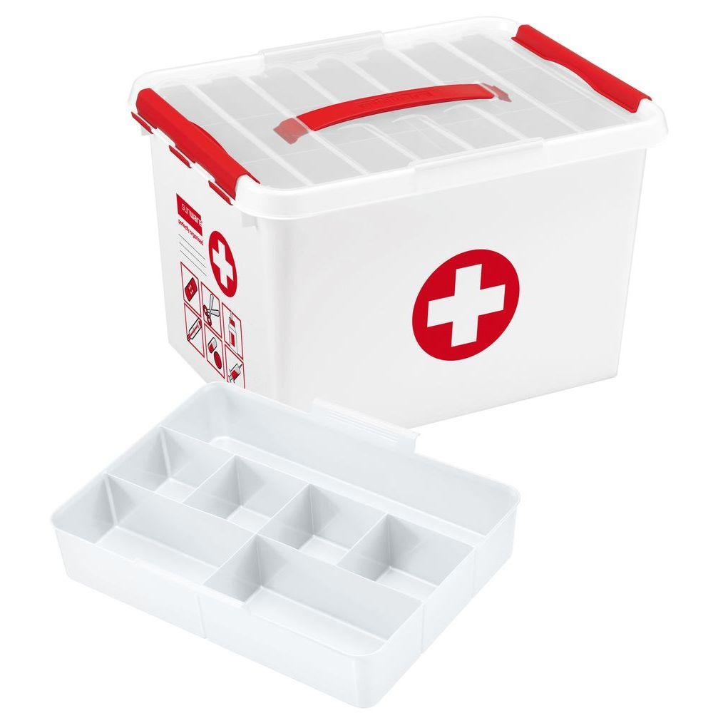 22L First Aid Box with Tray - HOME STORAGE - Plastic Boxes - Soko and Co