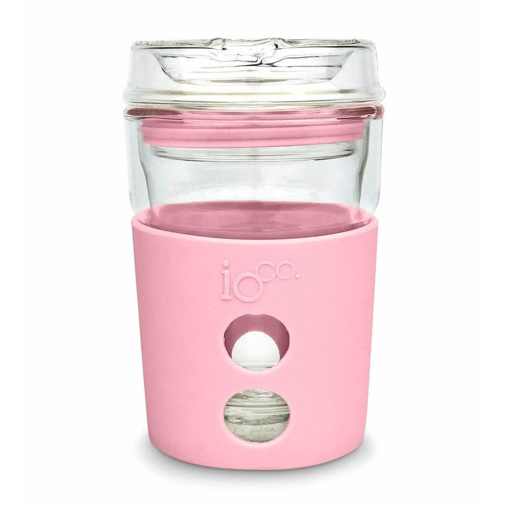 235ml All Glass Insulated Reusable Coffee Cup Sweet Marshmallow Pink - LIFESTYLE - Coffee Mugs - Soko and Co