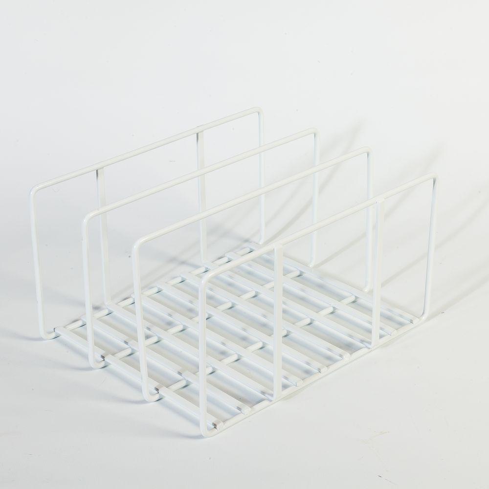 3 Section Wide Chopping Board Holder White - KITCHEN - Shelves and Racks - Soko and Co