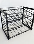 3 Tier Heavy Duty Adjustable Can Rack Matte Black - KITCHEN - Shelves and Racks - Soko and Co