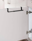 36-60cm Expandable Over Door Tea Towel Rail Matte Black - KITCHEN - Sink - Soko and Co