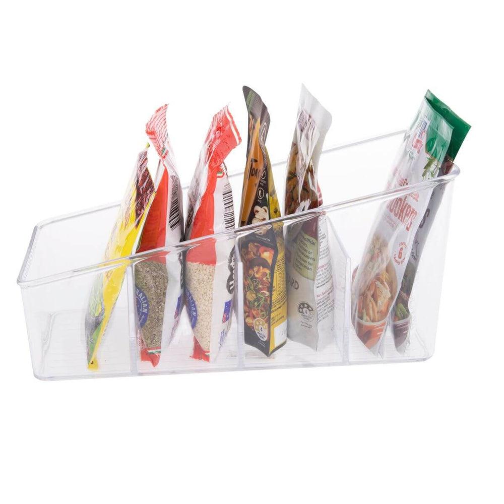 4 Compartment Food Packet Organiser - KITCHEN - Organising Containers - Soko and Co