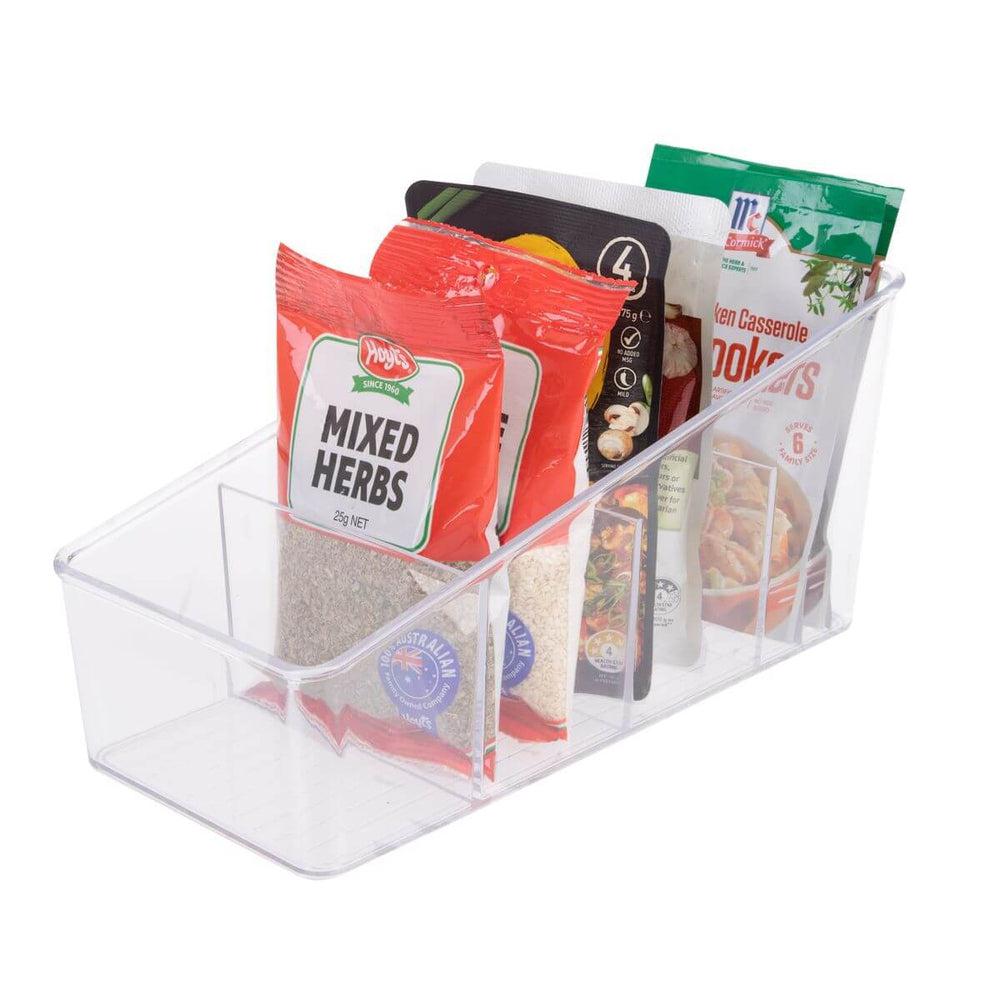 4 Compartment Food Packet Organiser - KITCHEN - Organising Containers - Soko and Co