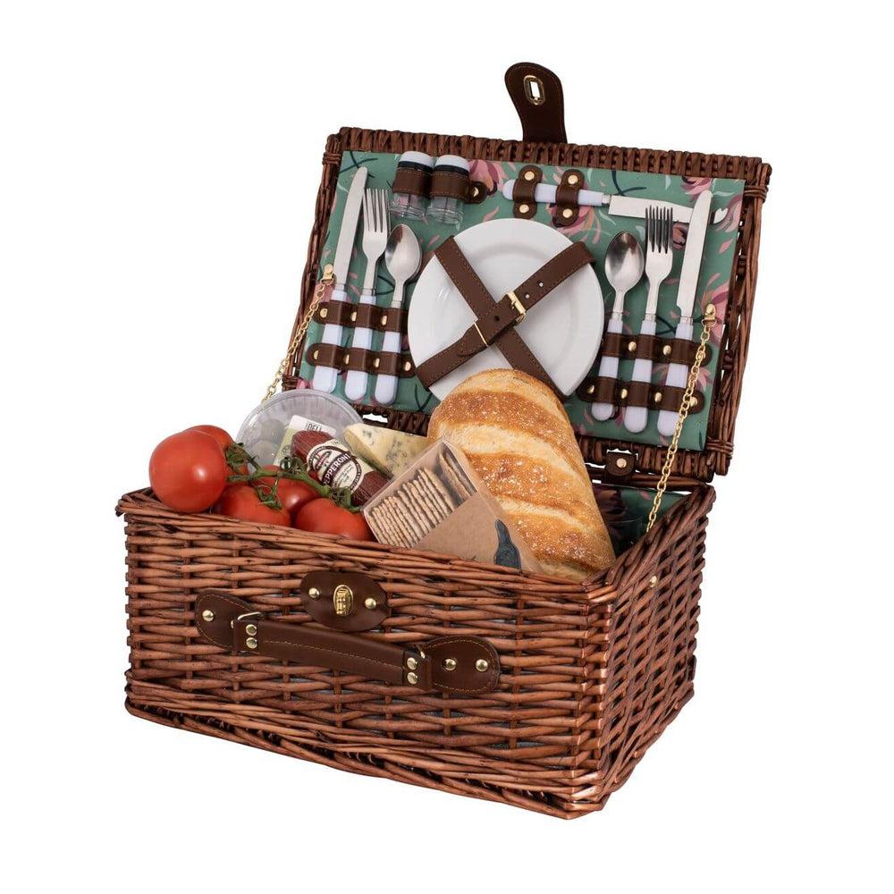 4 Person Woven Picnic Basket Posey - LIFESTYLE - Picnic - Soko and Co