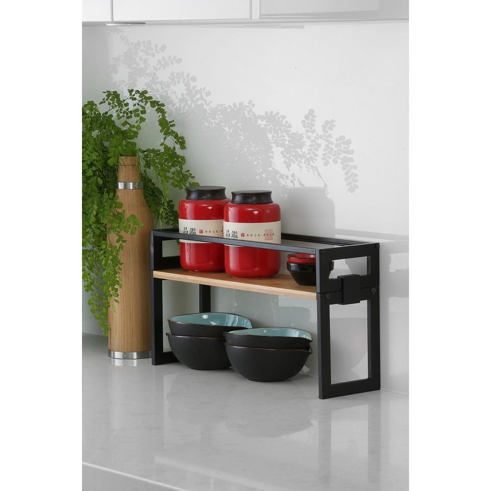 45cm Narrow Pantry Shelf Matte Black - KITCHEN - Shelves and Racks - Soko and Co