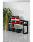 45cm Narrow Pantry Shelf Matte Black - KITCHEN - Shelves and Racks - Soko and Co