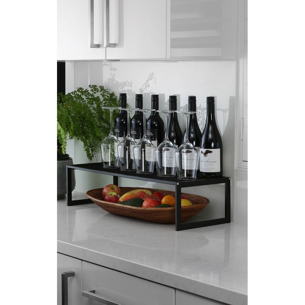 45cm Wide Pantry Shelf Matte Black - KITCHEN - Shelves and Racks - Soko and Co