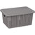 5L Knitted Storage Box Grey - HOME STORAGE - Plastic Boxes - Soko and Co