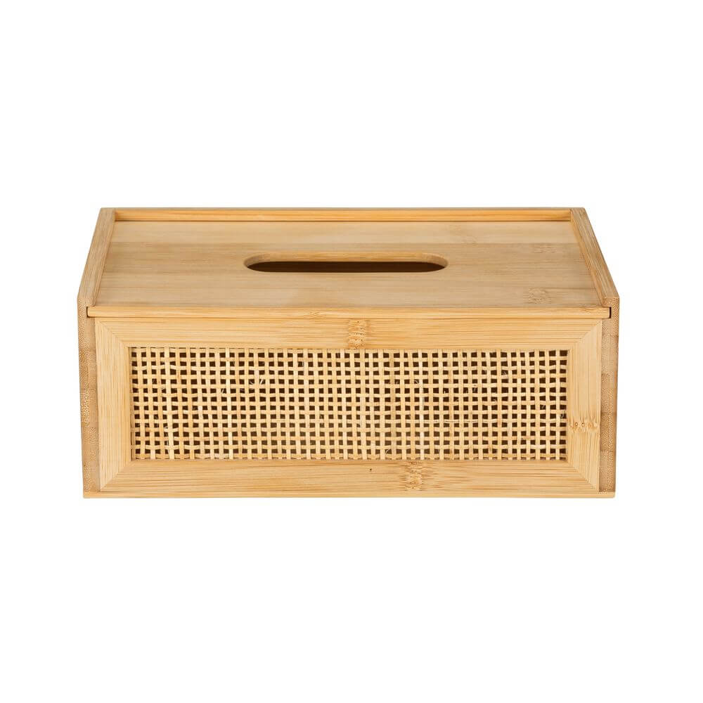 Allegre Bamboo Tissue Box - HOME STORAGE - Tissue Boxes - Soko and Co