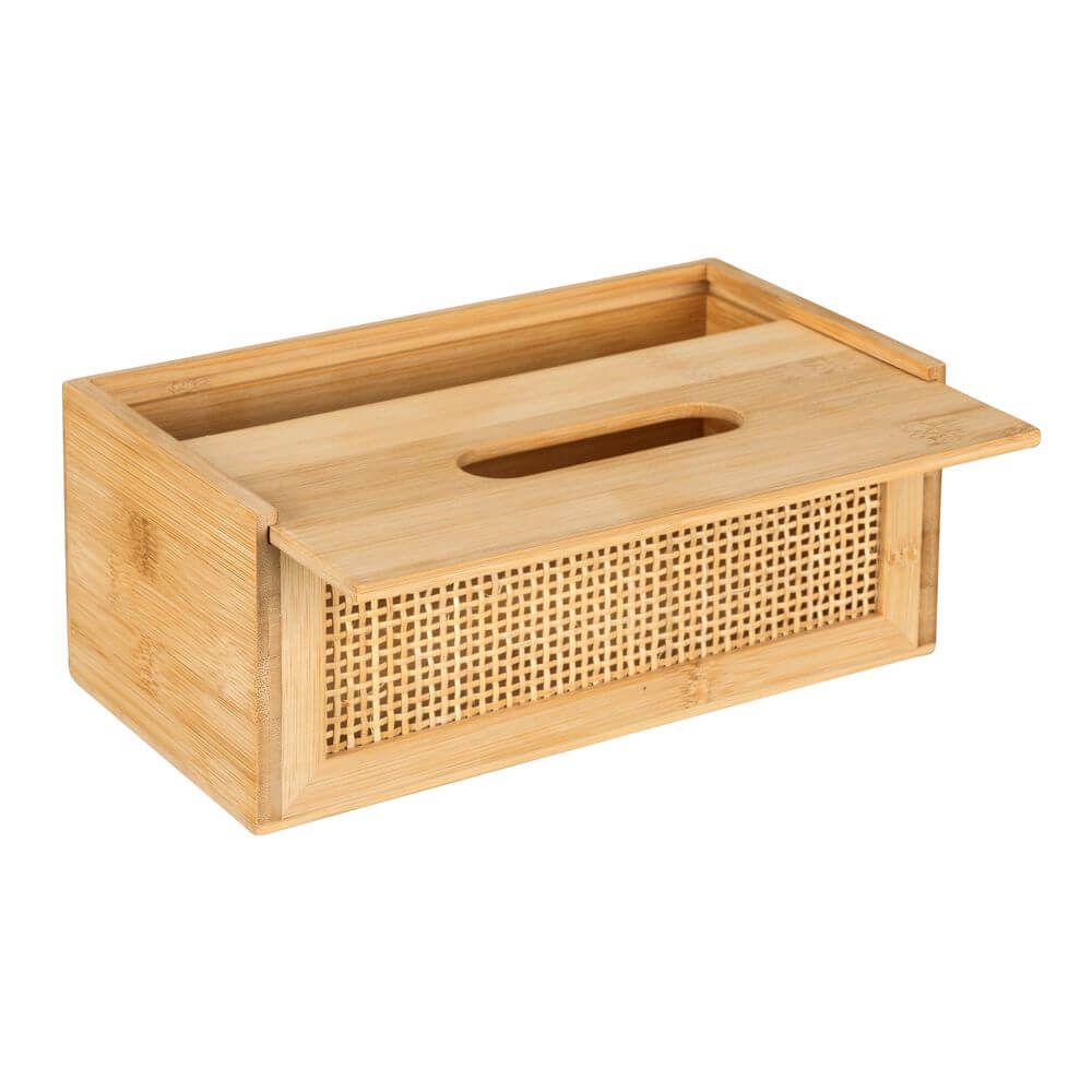 Allegre Bamboo Tissue Box - HOME STORAGE - Tissue Boxes - Soko and Co