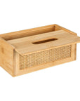 Allegre Bamboo Tissue Box - HOME STORAGE - Tissue Boxes - Soko and Co