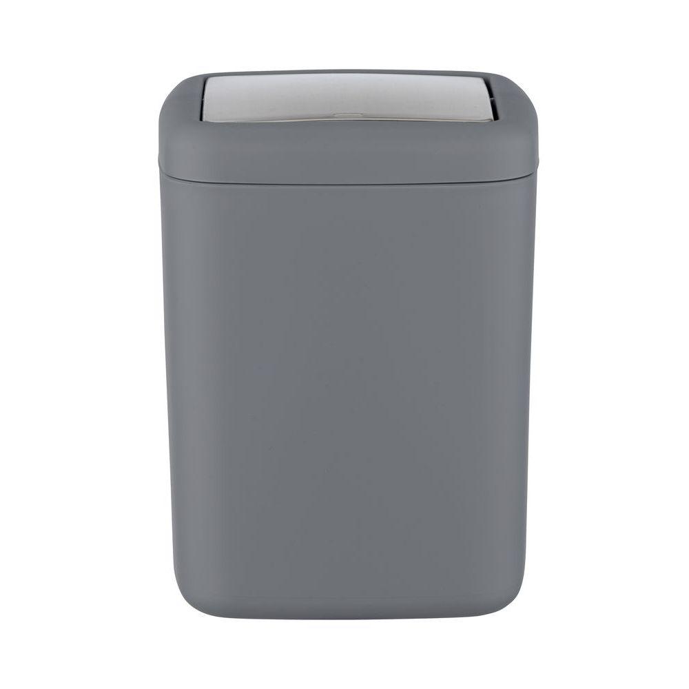 Barcelona 3L Rubbish Bin Anthracite - BATHROOM - Bins - Soko and Co