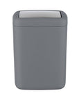 Barcelona 3L Rubbish Bin Anthracite - BATHROOM - Bins - Soko and Co