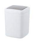 Barcelona 3L Rubbish Bin White - BATHROOM - Bins - Soko and Co