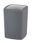 Barcelona 8.5L Rubbish Bin Anthracite - BATHROOM - Bins - Soko and Co