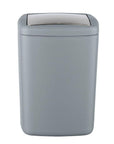 Barcelona 8.5L Rubbish Bin Grey - BATHROOM - Bins - Soko and Co