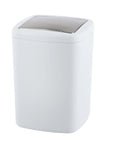 Barcelona 8.5L Rubbish Bin White - BATHROOM - Bins - Soko and Co