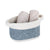 Bea 2.5L Felt Storage Basket Light Grey - HOME STORAGE - Baskets and Totes - Soko and Co