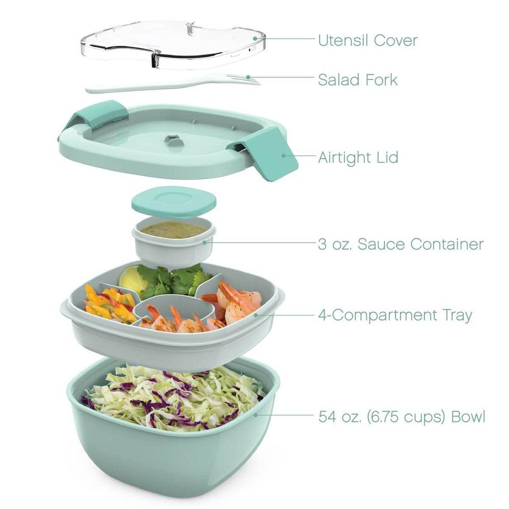 Bentgo Salad Container Aqua - LIFESTYLE - Lunch - Soko and Co