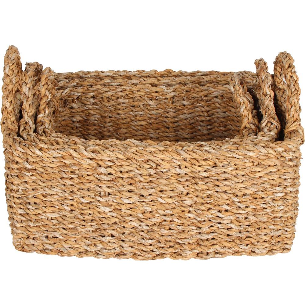 Botany Medium Rectangular Seagrass Storage Basket - HOME STORAGE - Baskets and Totes - Soko and Co