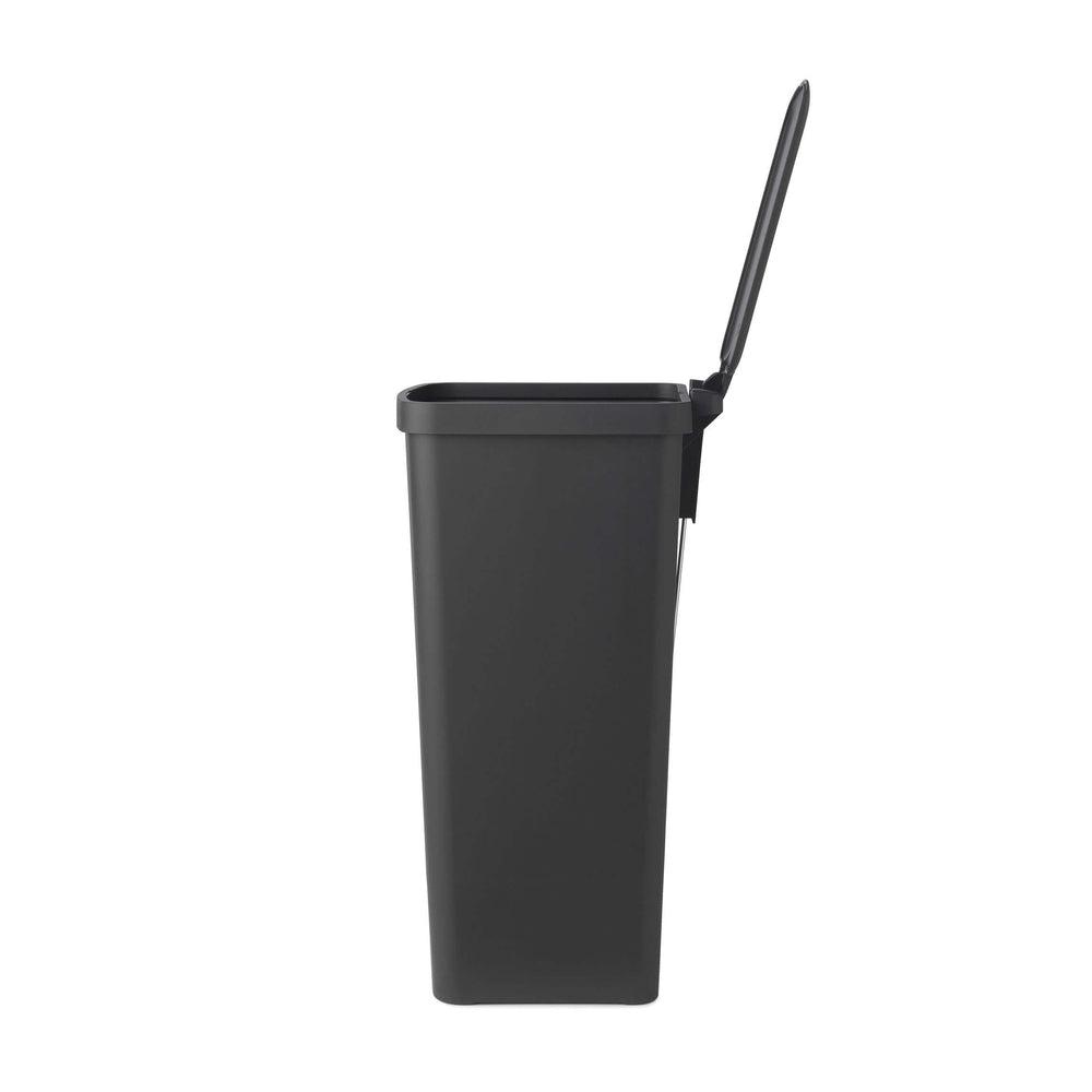 Brabantia 40L StepUp Pedal Kitchen Rubbish Bin Dark Grey - KITCHEN - Bins - Soko and Co