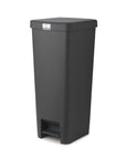 Brabantia 40L StepUp Pedal Kitchen Rubbish Bin Dark Grey - KITCHEN - Bins - Soko and Co