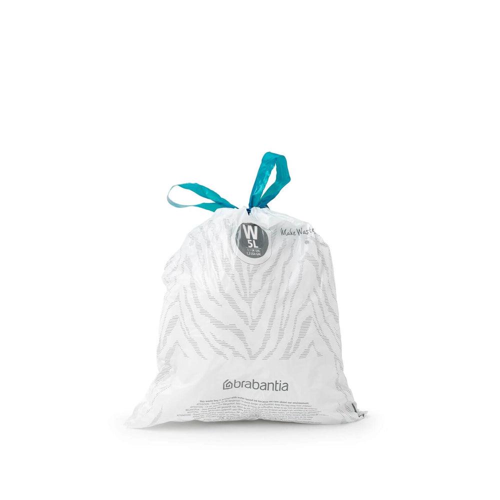 Brabantia 5L Perfect Fit Bin Liners Code W 40 Pack - BATHROOM - Bins - Soko and Co