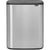 Brabantia Bo 30/30L Twin Touch Top Kitchen Rubbish Bin Matte Steel - KITCHEN - Bins - Soko and Co