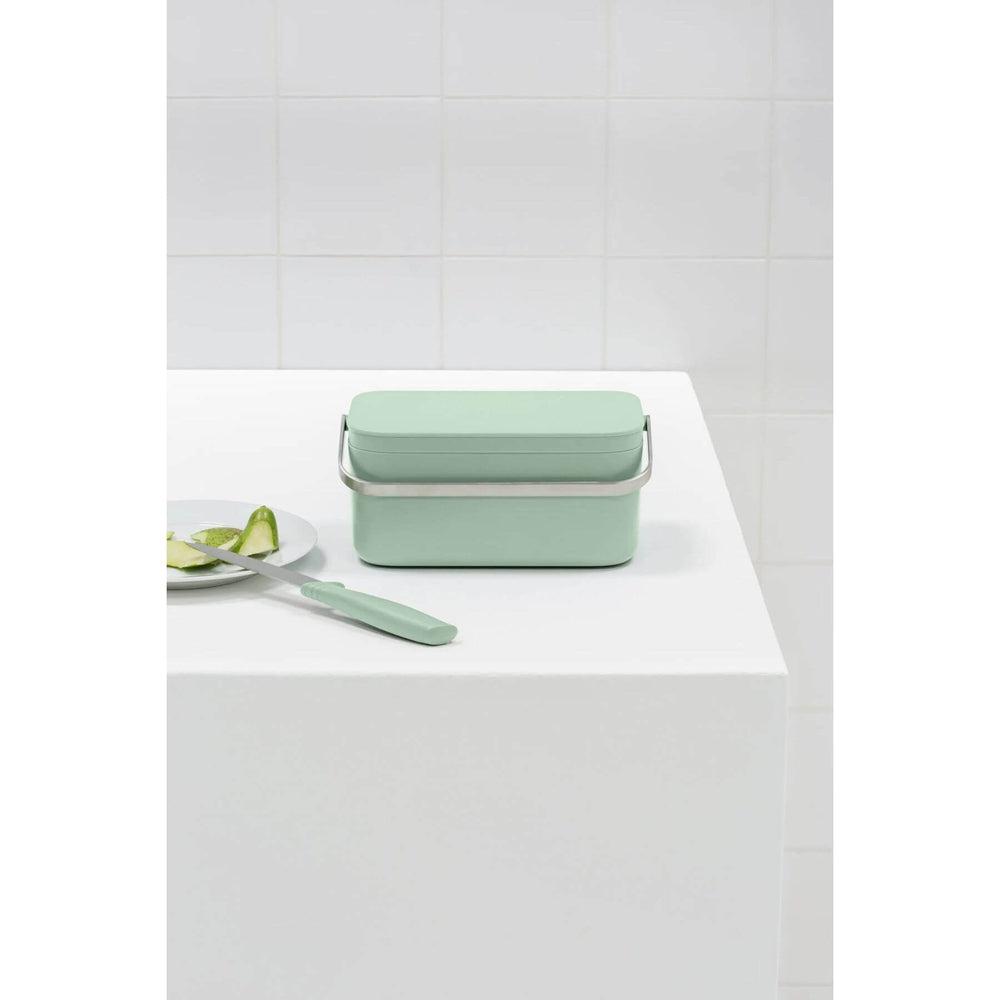 Brabantia Food Waste Caddy Jade Green - KITCHEN - Bench - Soko and Co