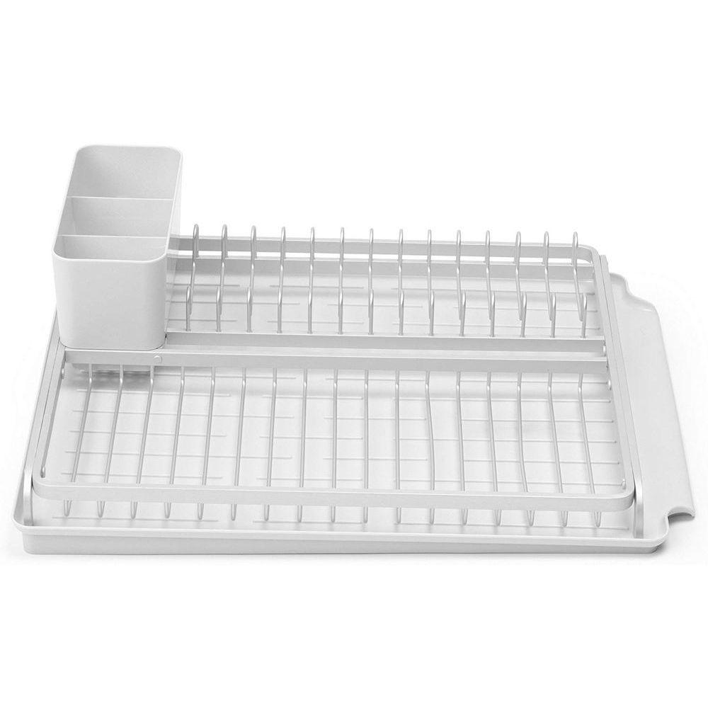 Brabantia Rust Proof Aluminium Dish Rack Light Grey - KITCHEN - Dish Racks and Mats - Soko and Co