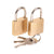 Brass Luggage Locks 2 Pack - LIFESTYLE - Travel and Outdoors - Soko and Co