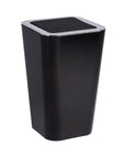 Candy 6L Rubbish Bin Black - BATHROOM - Bins - Soko and Co